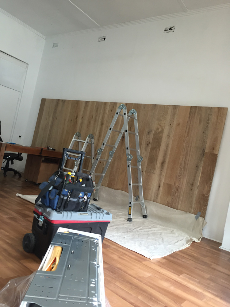 Ducted air conditioning installation in a Melbourne home