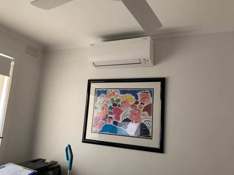 Ducted air conditioning installed into an existing Melbourne home by Cold Bear